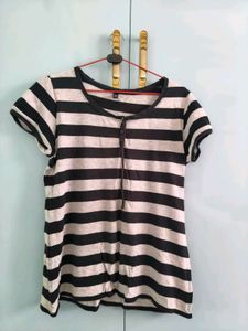 Striped Casual T-Shirt