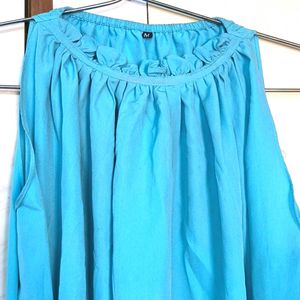 Sky Blue Casual Dress 🌩️