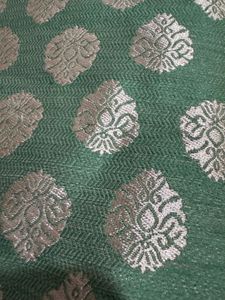 Green &amp; Gold Brocade Sherwani