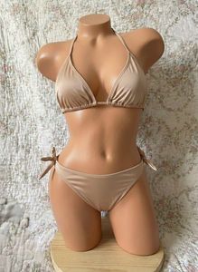 Beige/goldenish Bikini Set From Bali