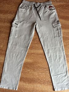 Light Grey Cargo Pants