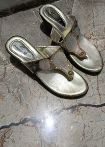 Elegant Embellished Flat Sandals