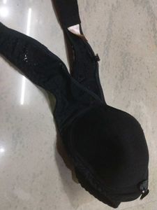 Classic Black Strapless Bra
