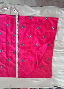 Mirror Work Blouse Fabric