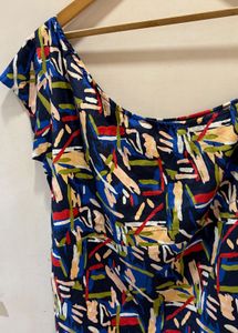FOREVER 21 One-Shoulder  Mini Dress
