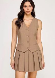 LITTLEBOX Button-Up co ord set