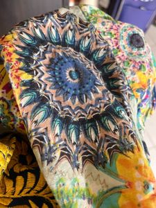 Vibrant Embroidered Kurta