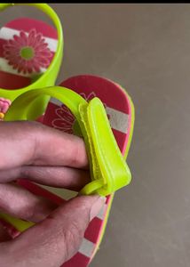 Three pair of kids footwear