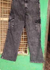 Girls Cargo Jeans