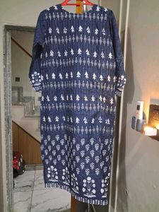Beautiful Blue Kurta Set XL