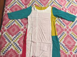 Colorful Block Print Kurta