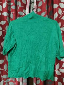 Green Collared Polo T-Shirt