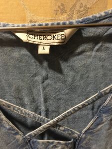 Cherokee Soft Cotton Denim Dress
