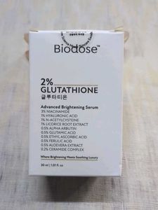 Biodose 2% Glutathione Advanced Brightening Serum