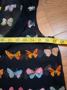 Butterfly Print Top