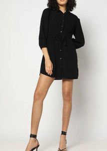 GAP Women Pure Cotton Mini Shirt Dress