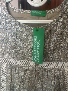 Cute Floral Print Dress - UCB
