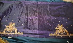 Aari work blouse material piece