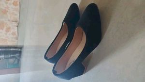 Classic Black Block Heels