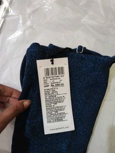 Sparkly Blue Camisole Top