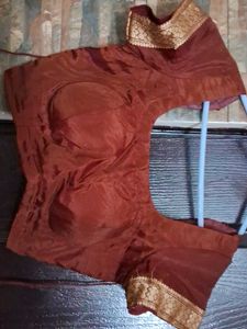 Beautiful Brown Ethnic Saree