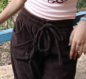 Brown Corduroy Pants