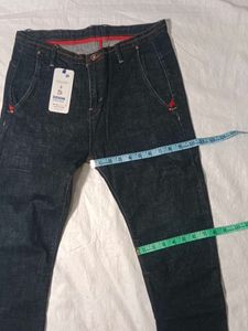 Stylish Dark Wash Denim Jeans