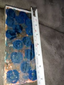 Abstract Blue Tree Art stone 🪨