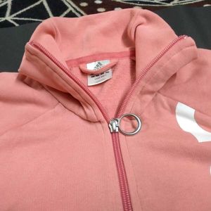 Adidas Peach Full-Zip Jacket,✨
