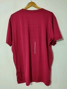 Maroon Athletic Wear T-Shirt (Men's)