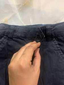 Denim Pants For Kids One Is Full Length And Other Is 3/4 Can B  Worn… For Black  Pant Only Button Has Come Out Need To Add 1