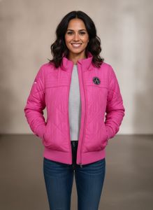 Pink Quilted Jacket imported quality product