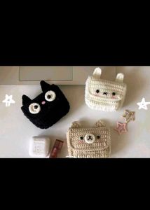 Cute Crochet Animal Earbud Cases