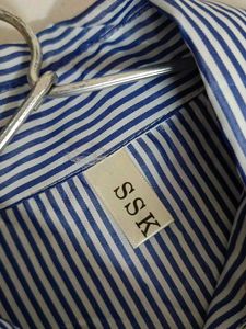 Blue Striped Shirt