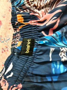 Tropical Print Shorts+ Shirt