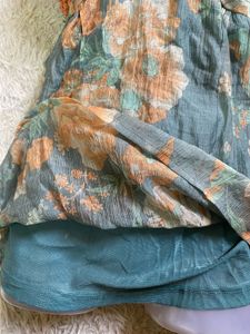 Y2K Boho Floral One-Shoulder tops