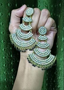 🔥 party wear beautiful light weight long earring