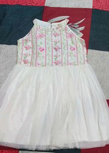 Sparkling Floral Party Dress