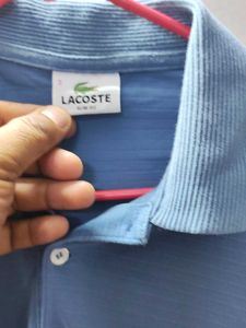 Lacoste Blue Polo Shirt