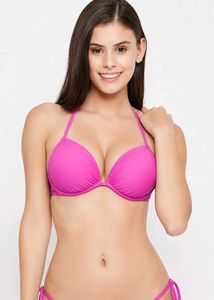Hot Pink Padded Bikini Top
