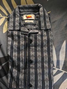 Men's Relaxed Fit Printed Shirt