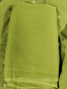 Fully Embedded Panjali Suit With Pure Dupatta