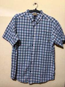 Men's Plaid Short Sleeve Columbia