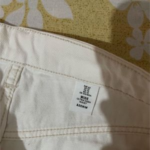 White Wide Leg Jeans