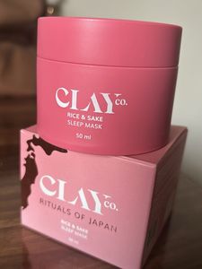 CLAYco Rice &amp; Sake Sleep Mask
