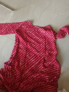 Beautiful red Kurta Set