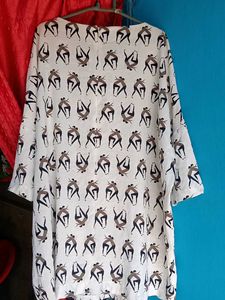 Patterned Tunic Dress