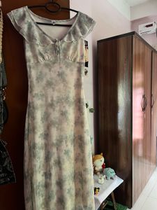 Floral Print Midi Dress