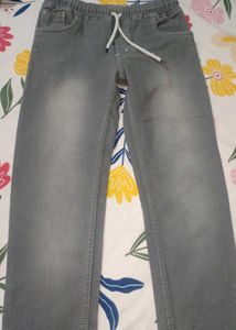 Men Grey Jean