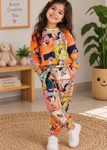 Girls' Printed Coord Set